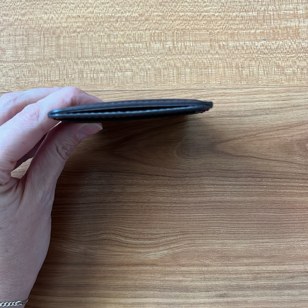 Tory Burch Blake Embossed Card Case Bayberry - Picture 5 of 6